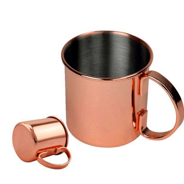 Straight Sided Moscow Mule Mug