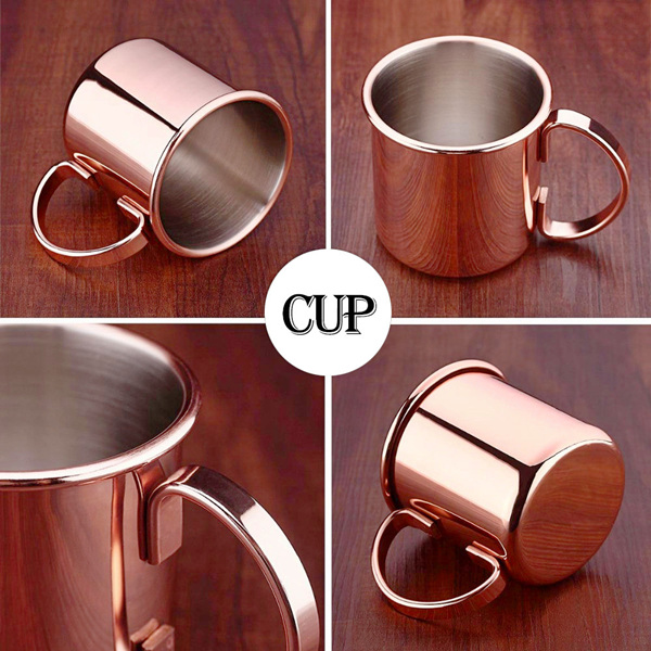 Straight Sided Moscow Mule Mug