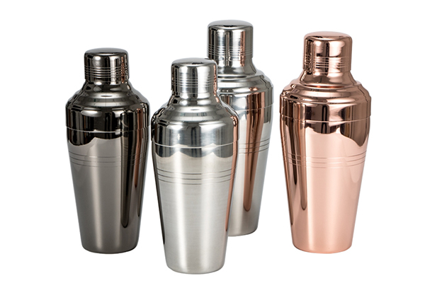 Stainless Steel 3pc Cocktail Shaker 550ml