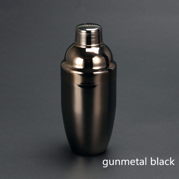 gun metal black  Cocktail Shaker