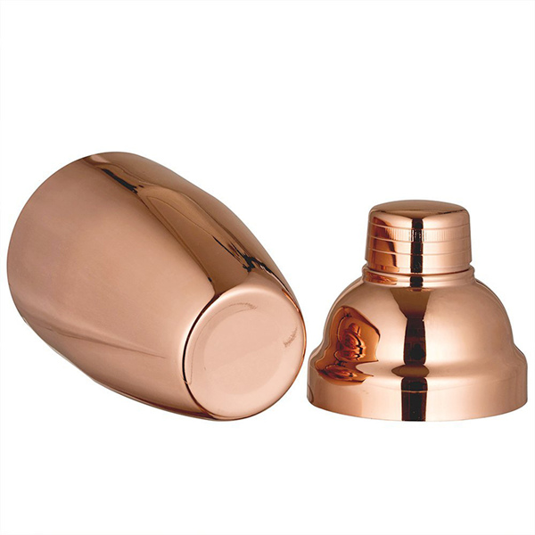 Copper Plated Cocktail Shaker