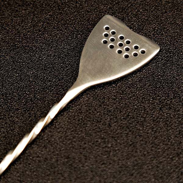 Bar Spoon With Strainer End