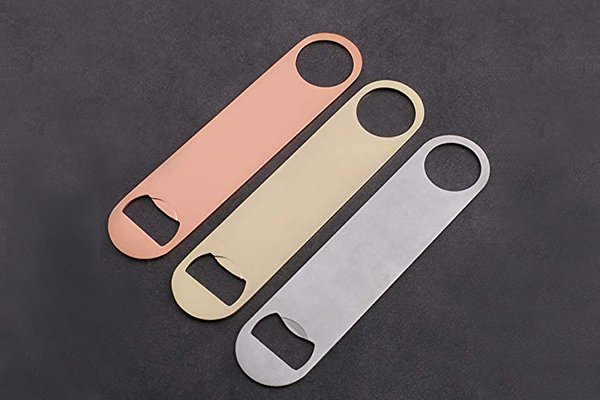 Stainless Steel Bottle Opener Copper Plated