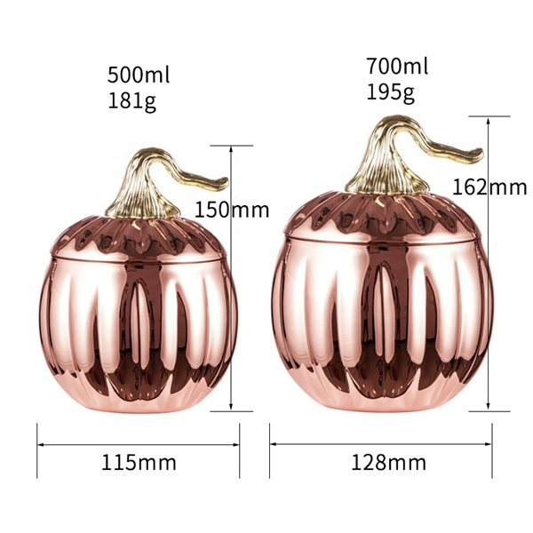 Stainless Steel Cocktail Pumpkin Cup