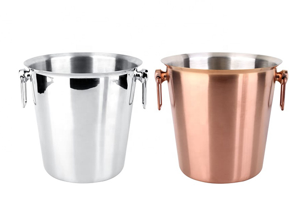 High Quality 3L 5L Stainless Steel Ice Bucket