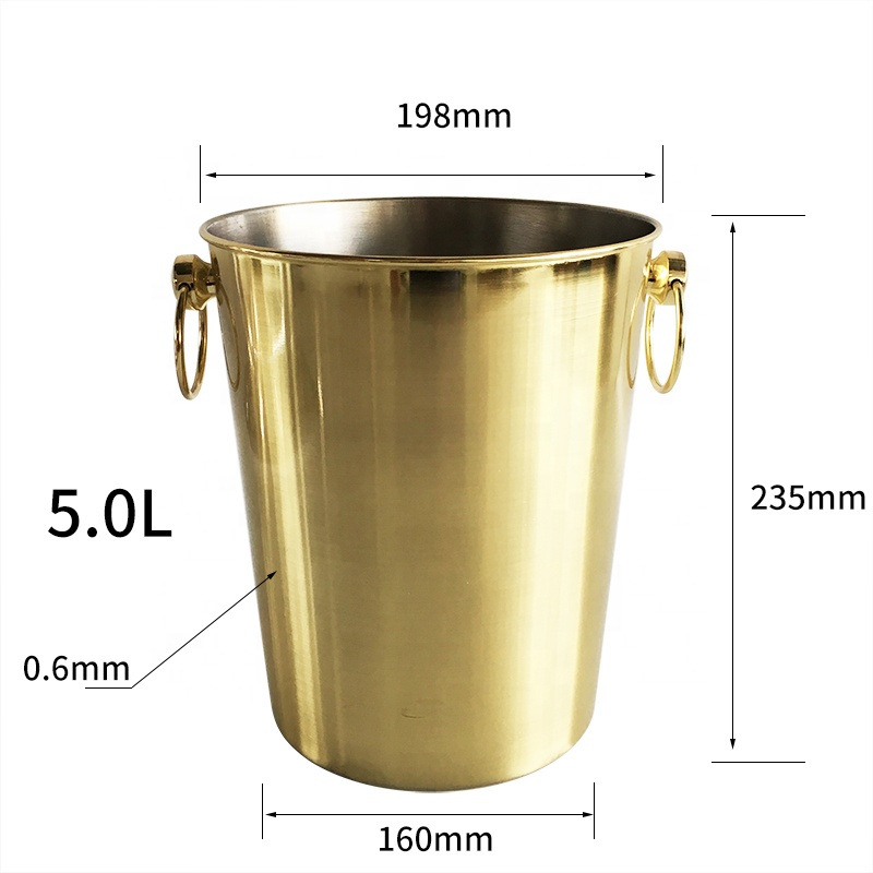 Stainless Steel Ice Bucket