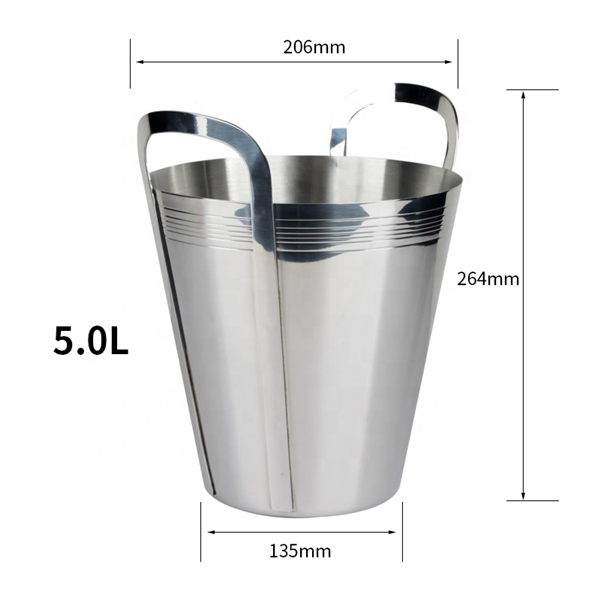 Ice Bucket with handle 