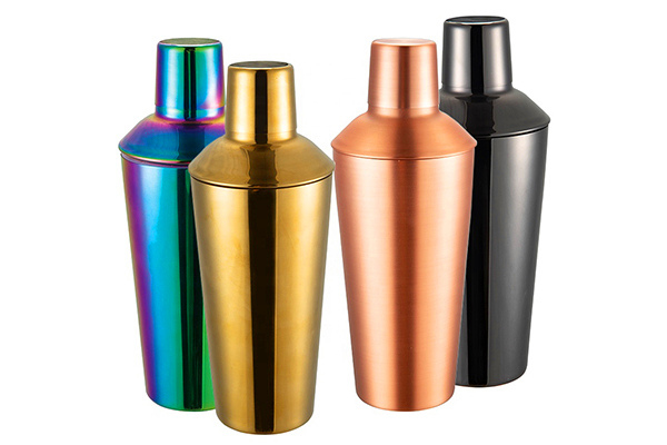 Stainless Steel 3pcs Cocktail Shaker 700ml