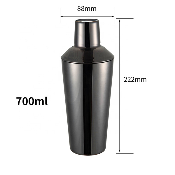 3pcs Cocktail Shaker 700ml