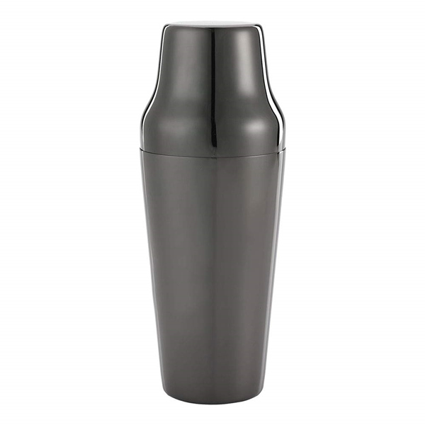 Stainless Steel  French Shaker  gun metal black